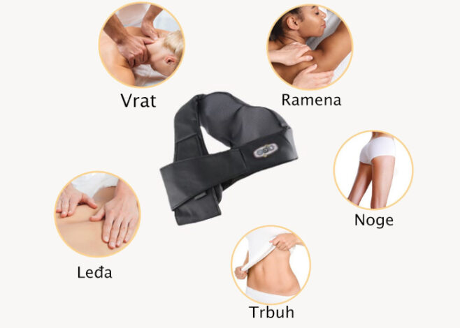 Shiatsu vratni masažer