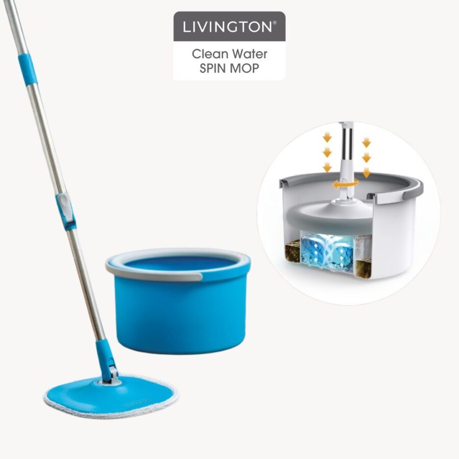 Livington Clean Water Spin Mop 1