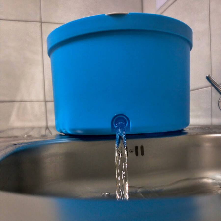 Spin Mop dual chamber
