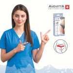 Sankom Avevitta menstrualne gaćice zena pokazuje kutiju