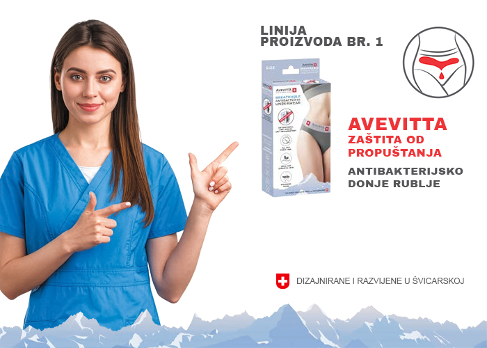 avevitta zastita od propustanja, antibakterijsko donje rublje